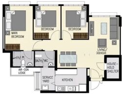 Blk 659B Waterway Sunray (Punggol), HDB 4 Rooms #512225831